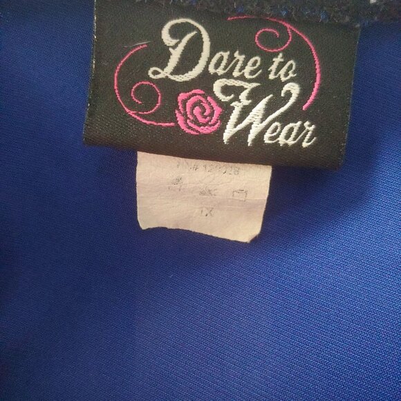 Dare to Wear Womens Vintage Fairygoth Witchy Corset Lace Emo Dress 1X Lace - Picture 10 of 10